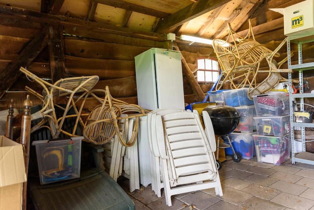 Prachtig Vrijstaand Familiehuis Op Groot Perceel Scherpenzeel  Exteriör bild